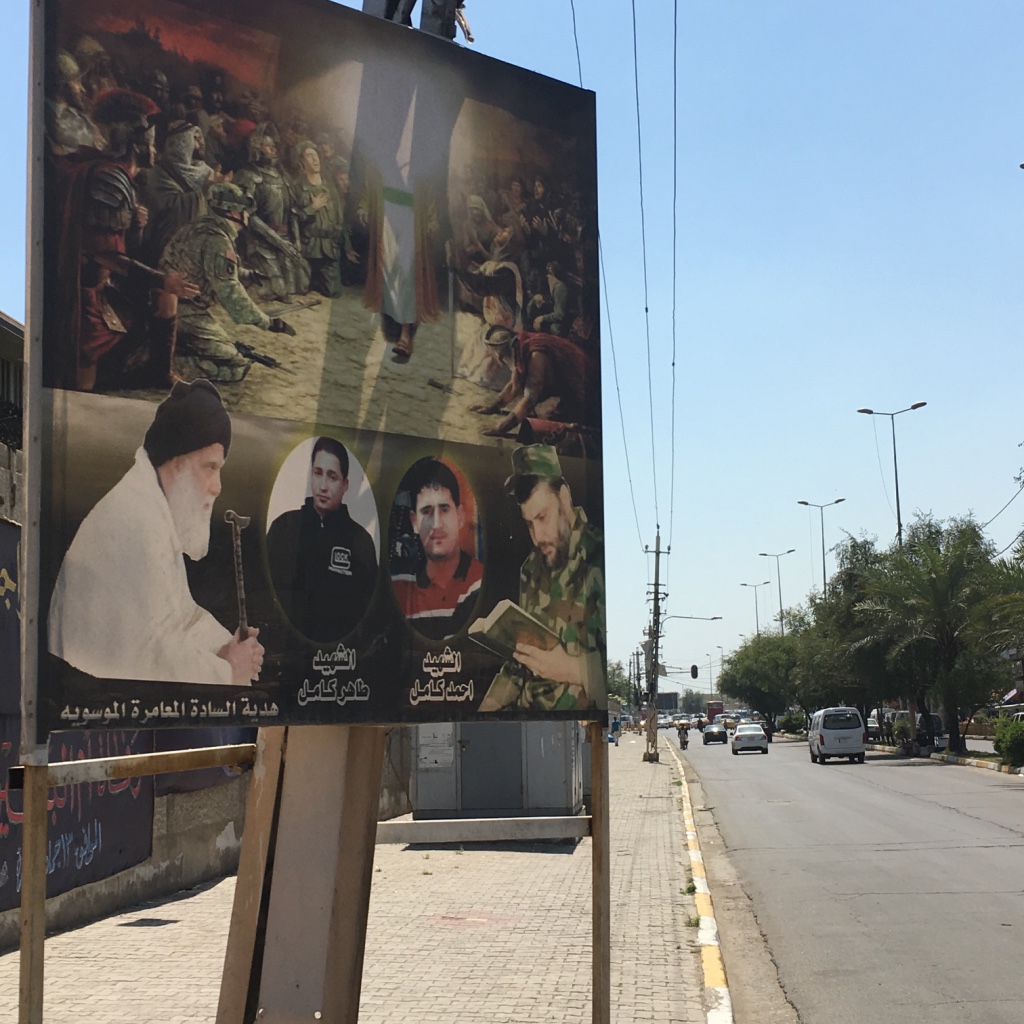 20160404 Billboard in Baghdad
